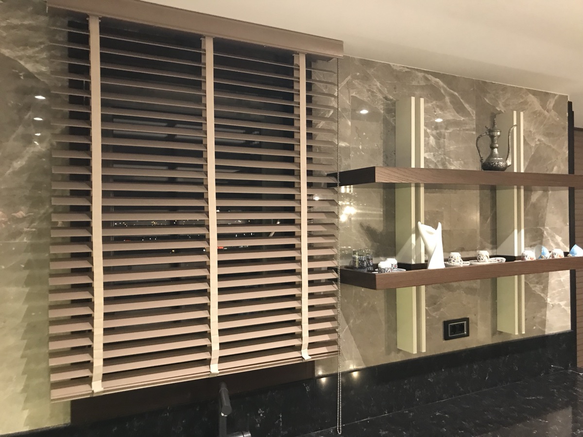 Ahşap jaluzi sistemi