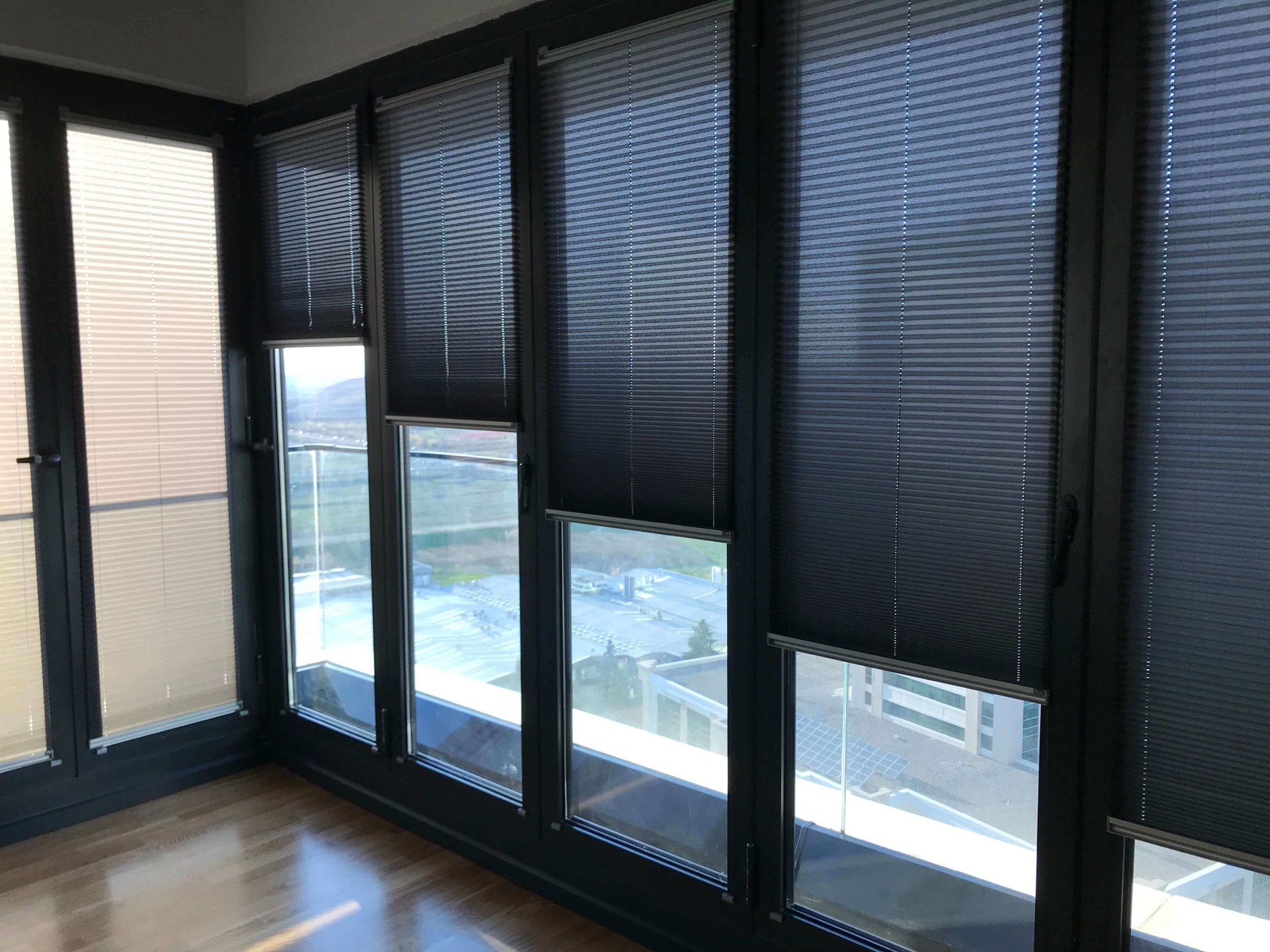 Cam Balkon Tül Perde Modelleri