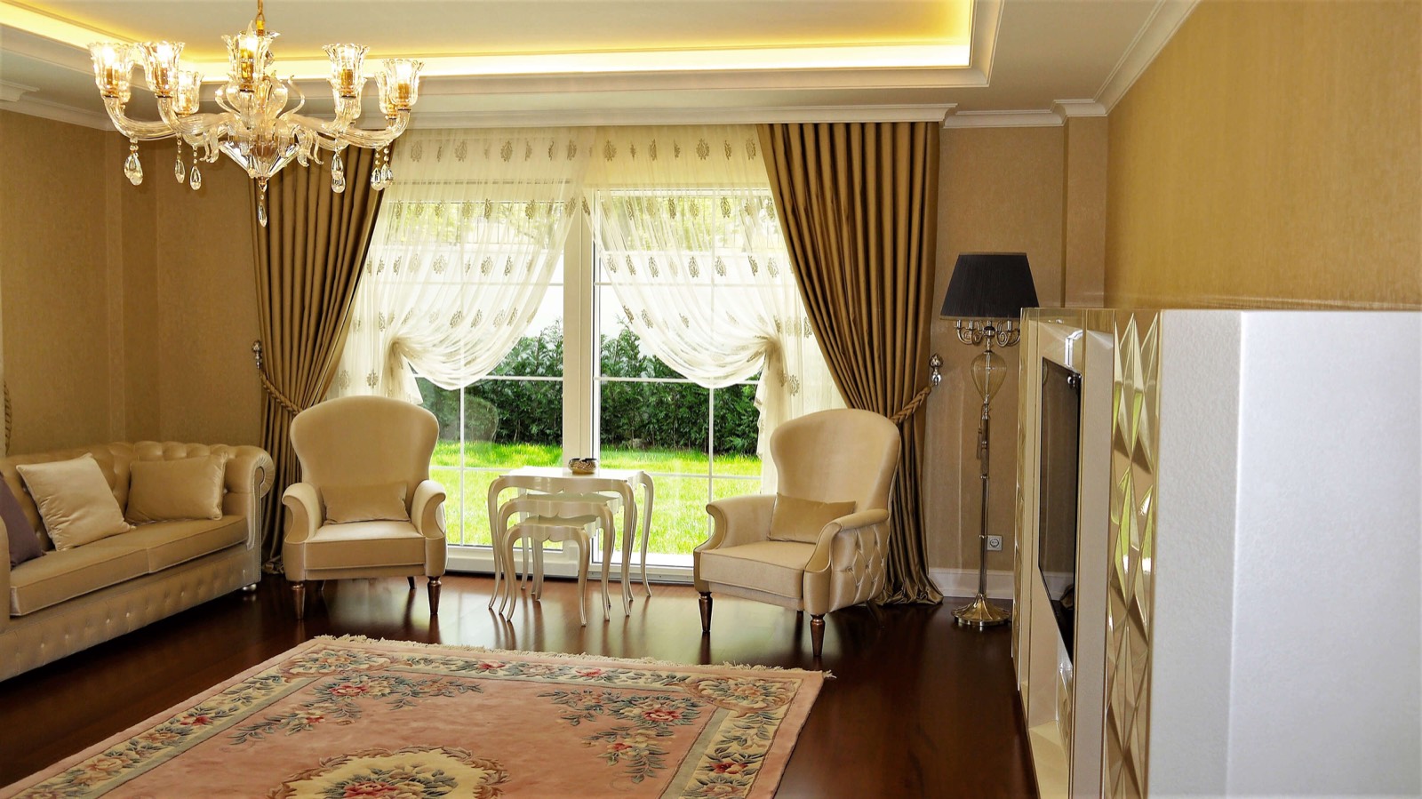 Kruvaze perde modelleri Ankara