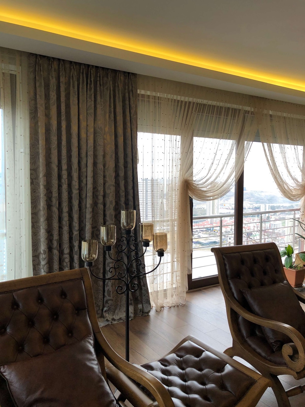 Kruvaze perde modelleri Ankara