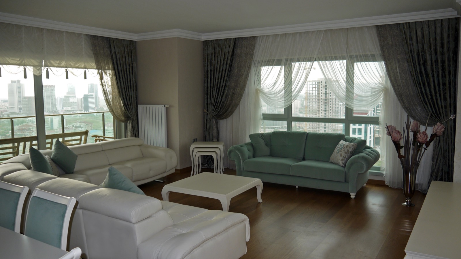 Kruvaze perde modelleri Ankara