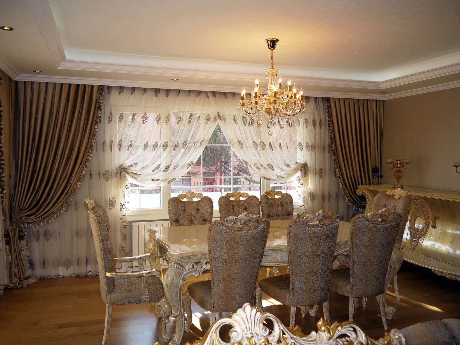 Kruvaze perde modelleri Ankara