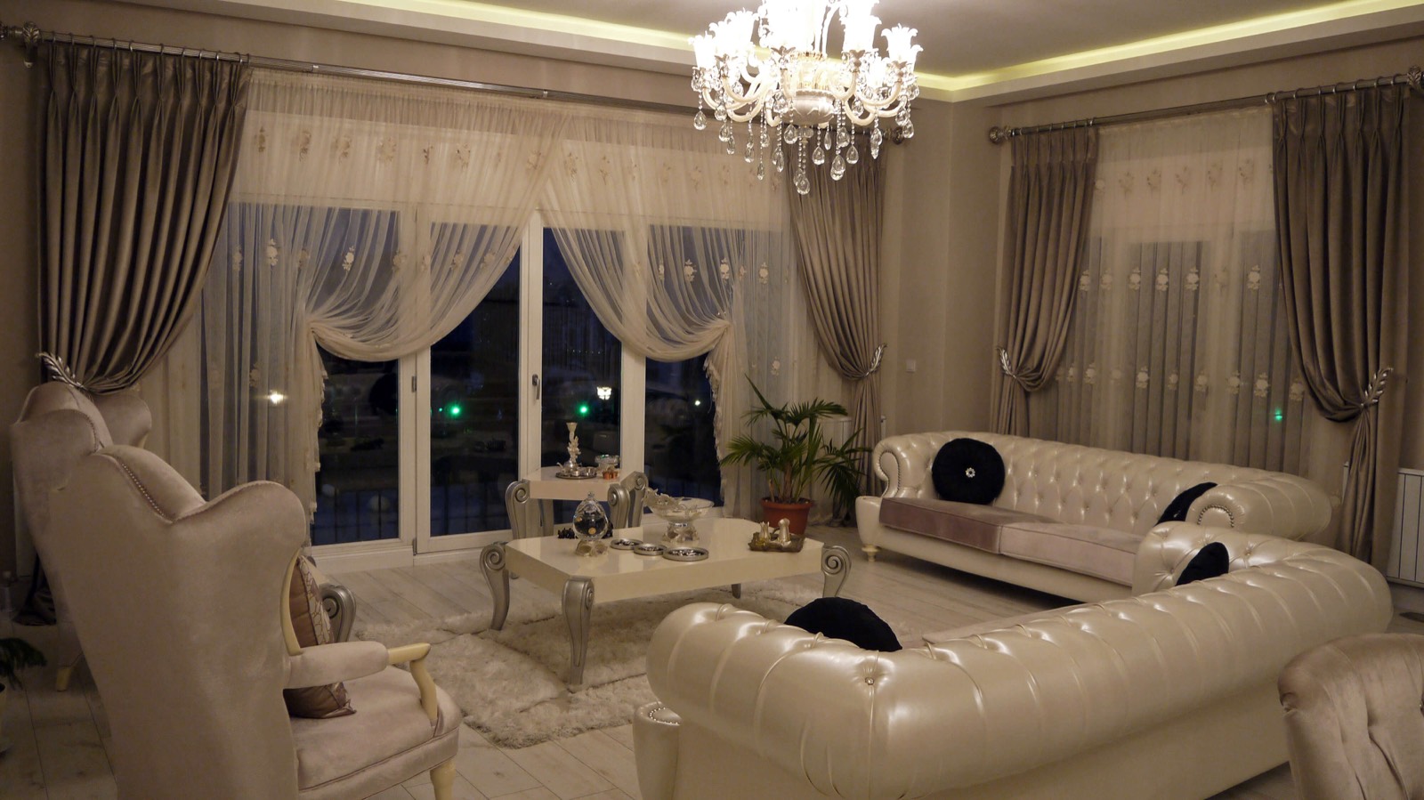 Kruvaze perde modelleri Ankara