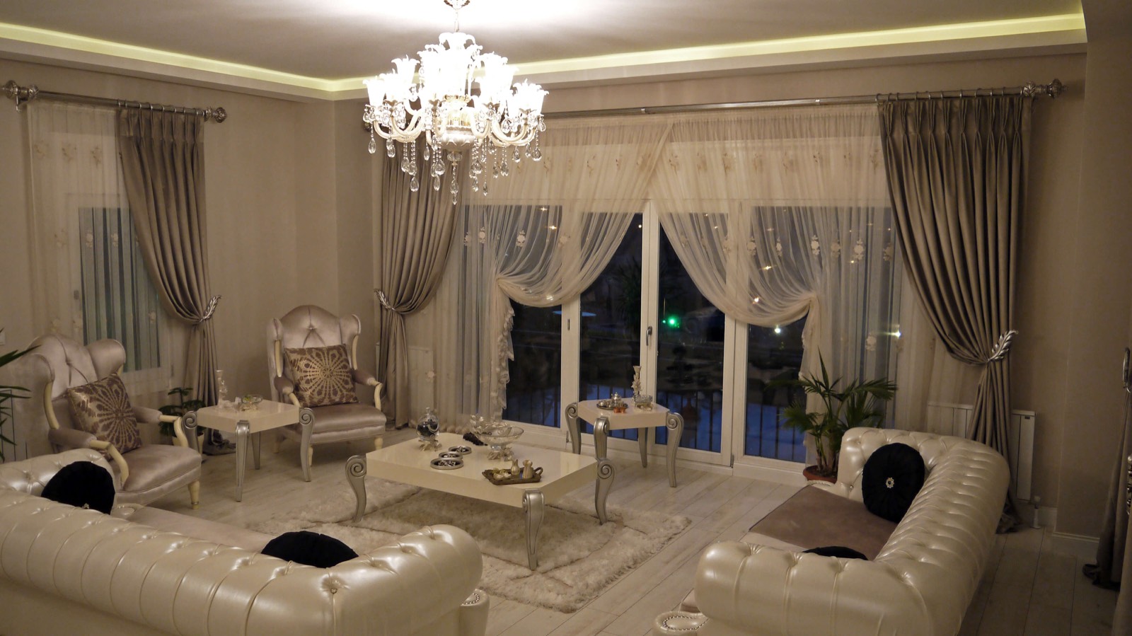 Kruvaze perde modelleri Ankara