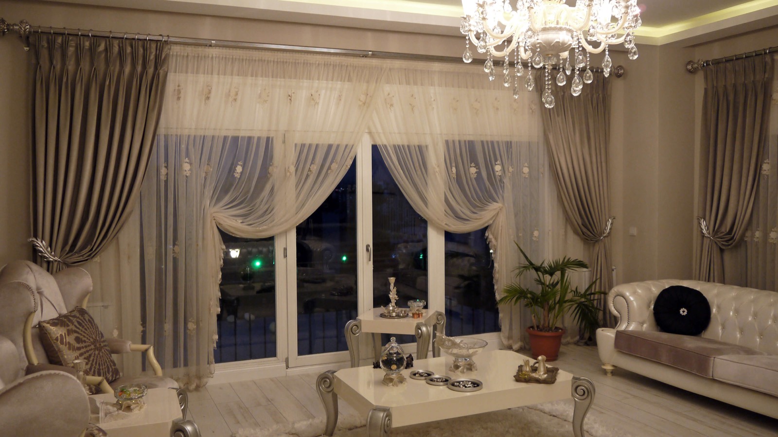 Kruvaze perde modelleri Ankara