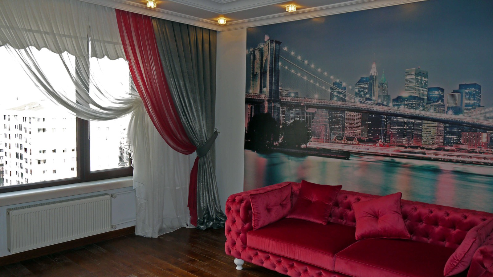 Kruvaze perde modelleri Ankara