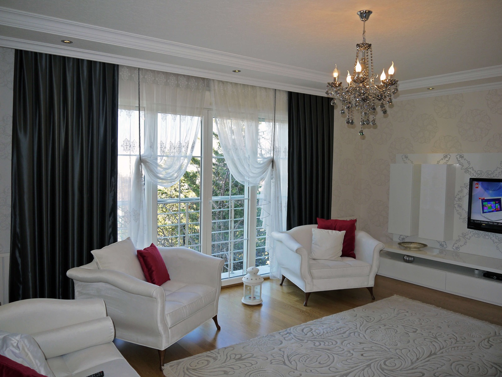 Kruvaze perde modelleri Ankara