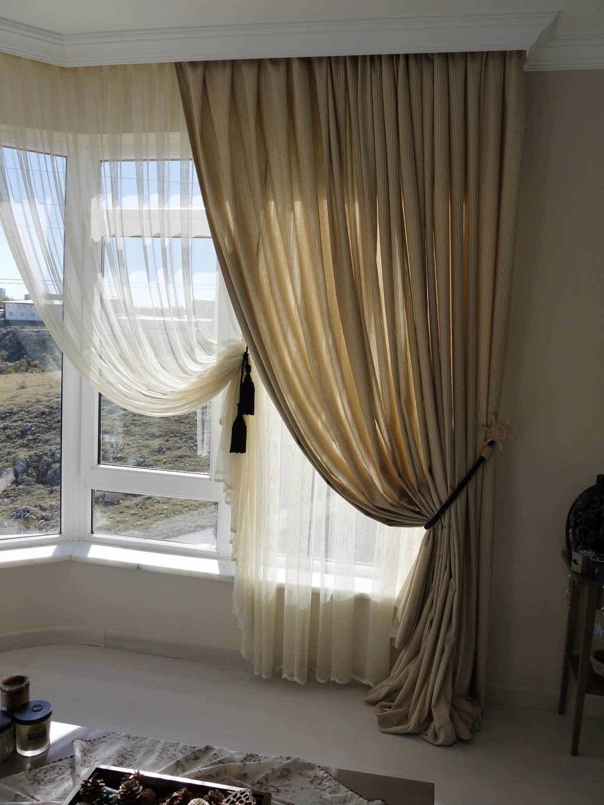 Kruvaze perde modelleri Ankara