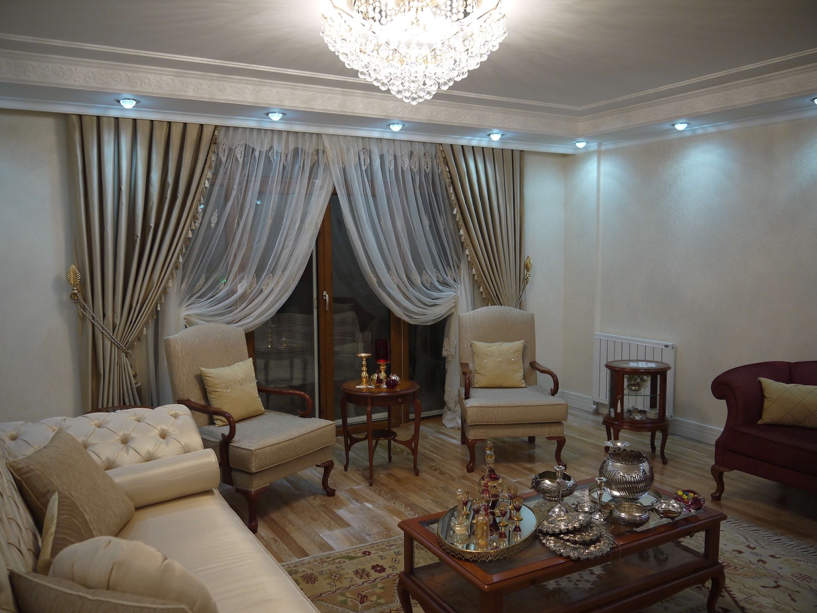 Kruvaze perde modelleri Ankara