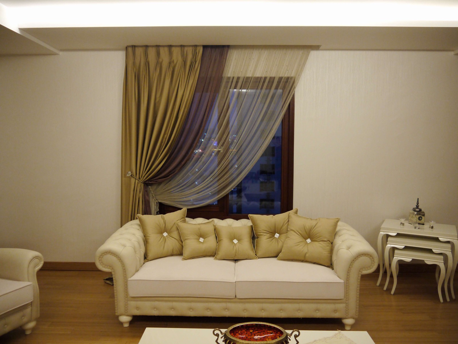 Kruvaze perde modelleri Ankara