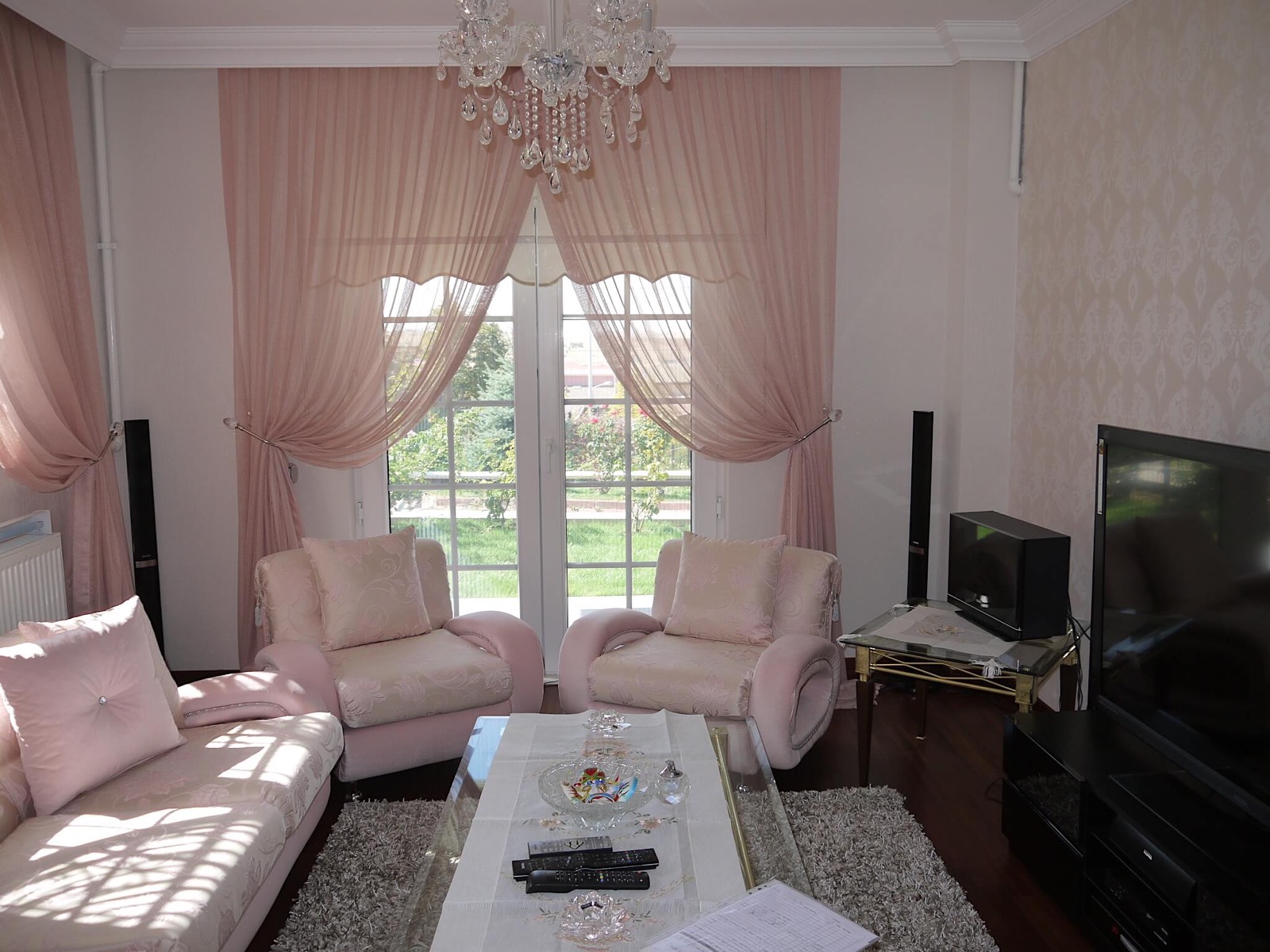 Kruvaze perde modelleri Ankara