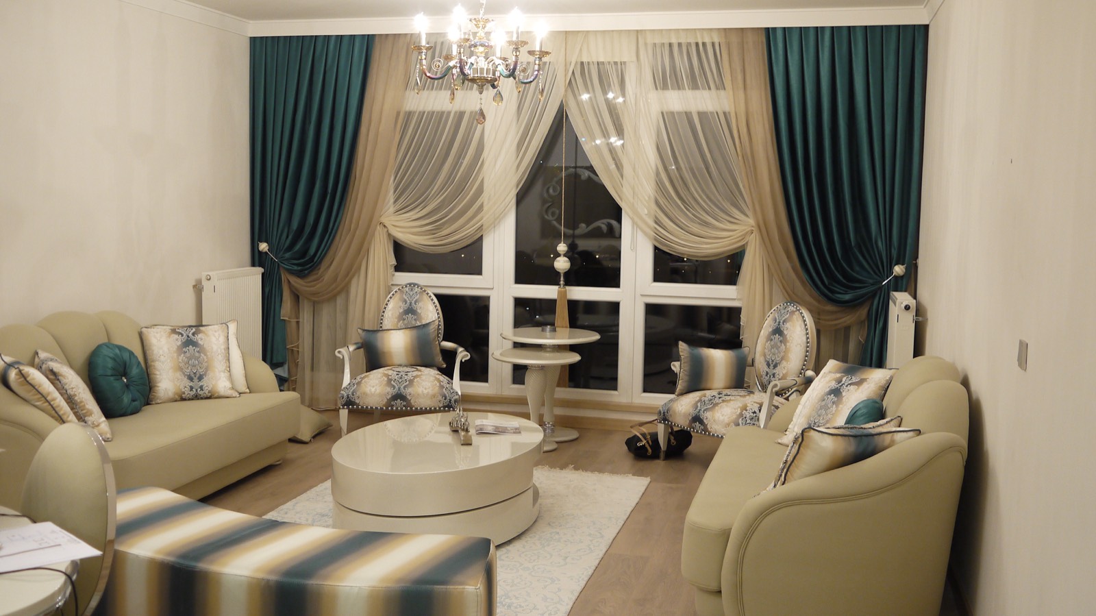 Kruvaze perde modelleri Ankara