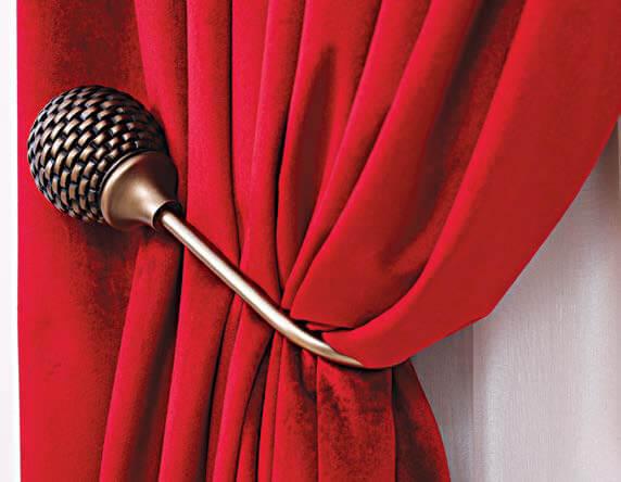 Varaklı perde aksesuarları modelleri