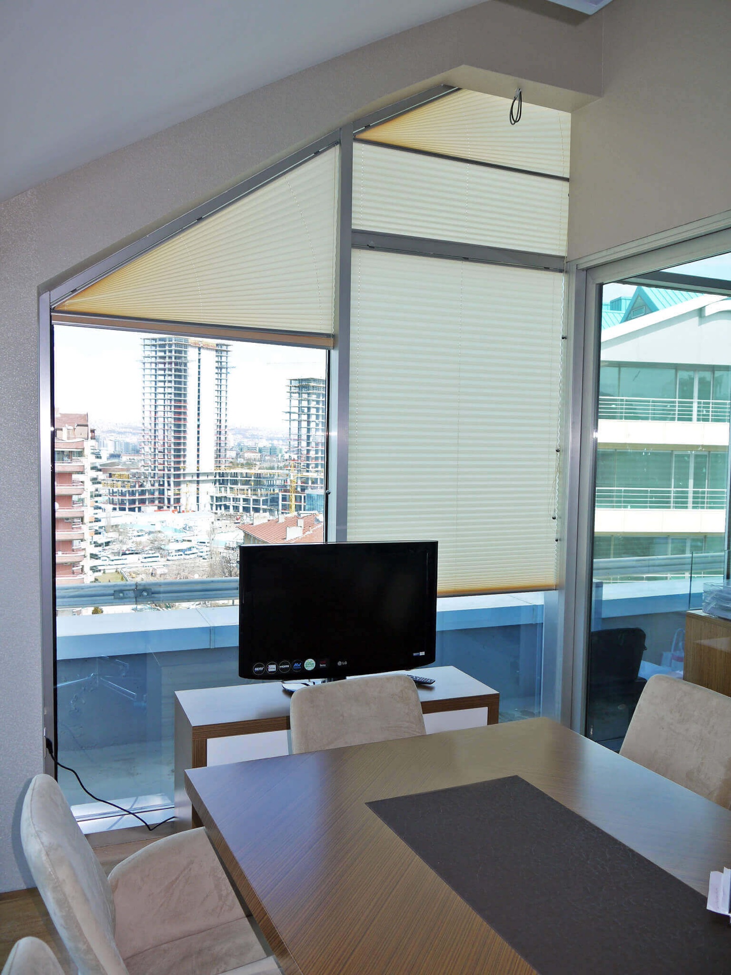 Plise Perde - Çatı Uygulaması