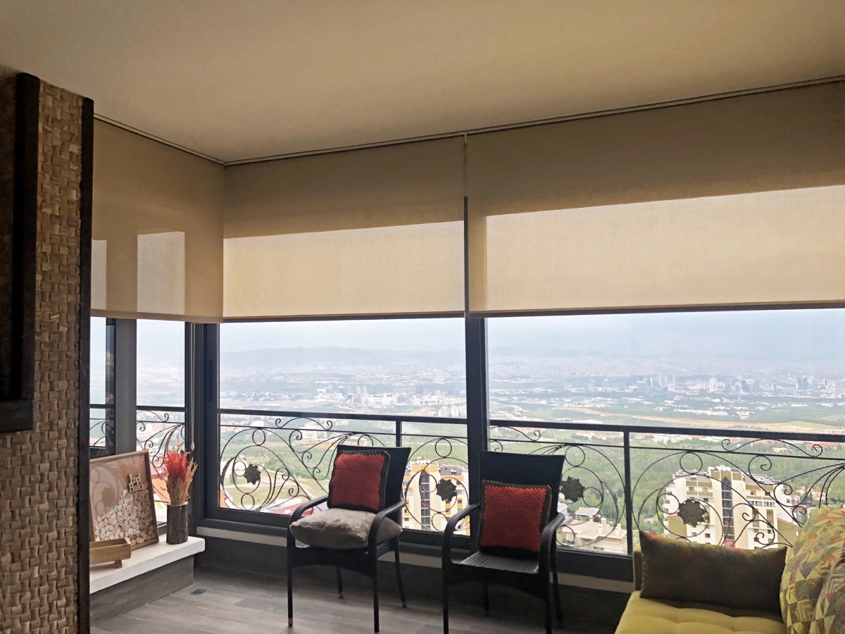 Krem screen stor perde