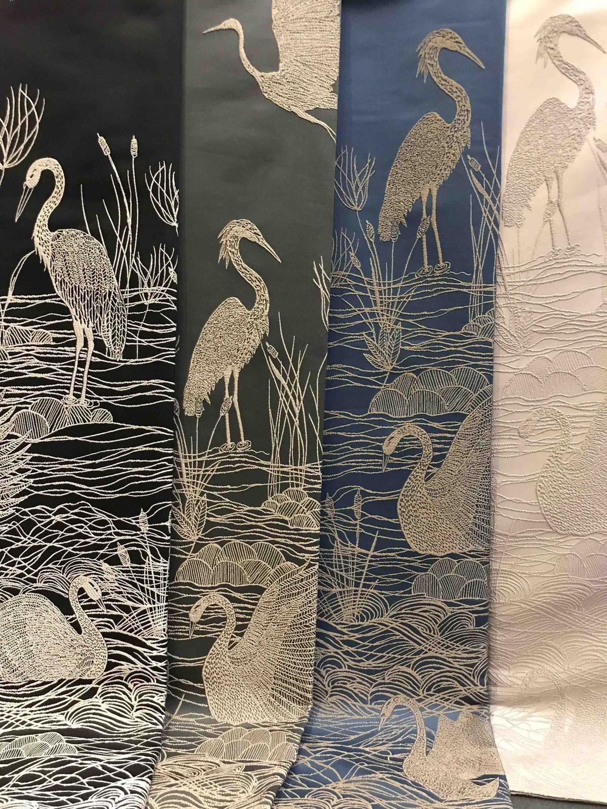 Kuşlu fon perde renkleri