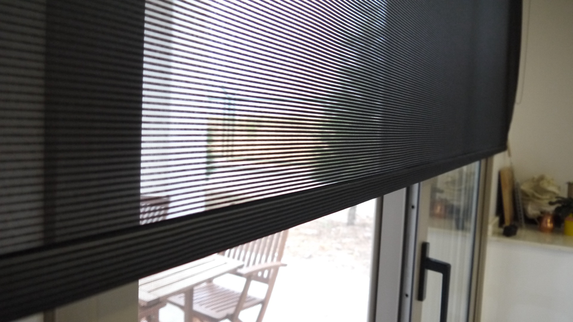 Transparan tül stor