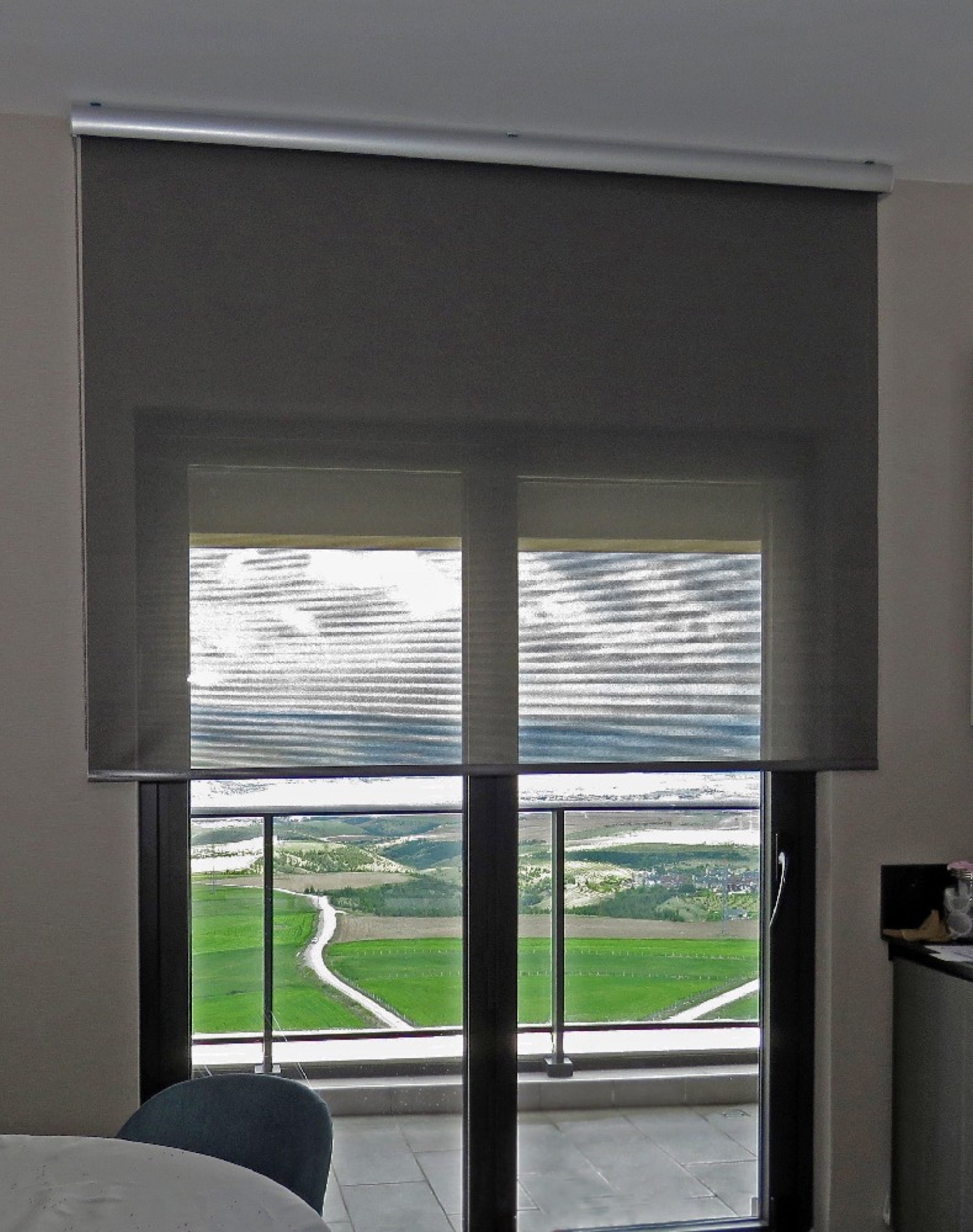 Tül stor perde kasetli sistem