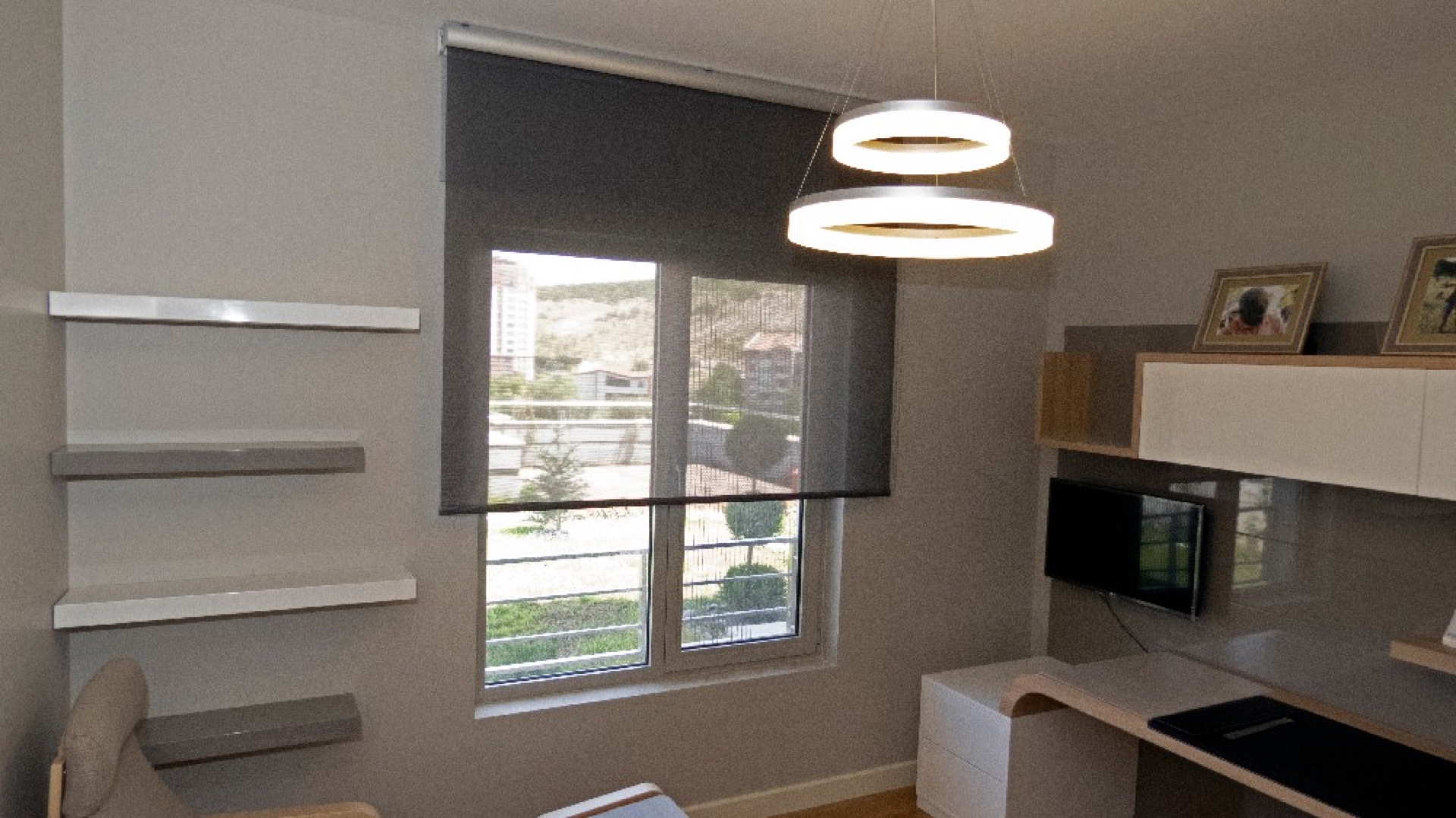 Çalışma odası perde modeli