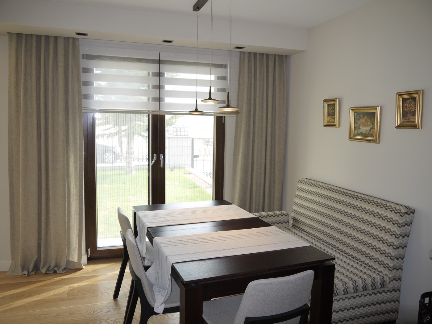 Zebra perde fon kumaş