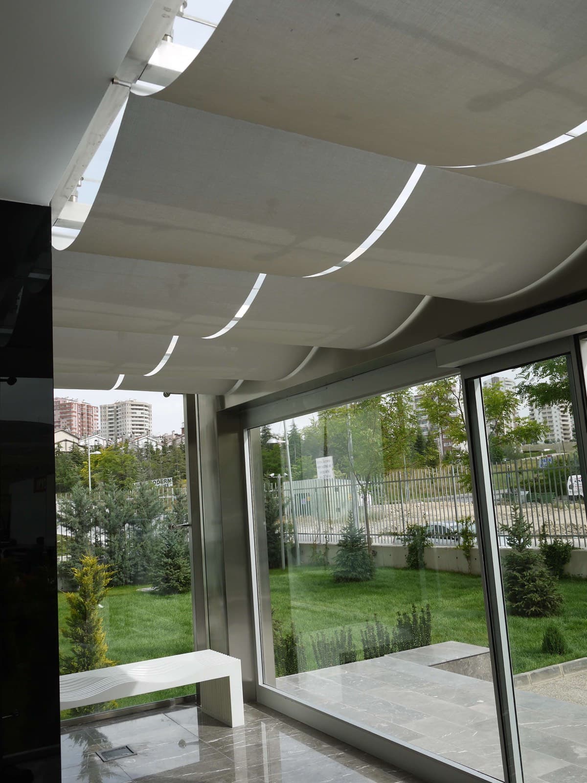 Kış Bahçesi Perde modelleri Ankara