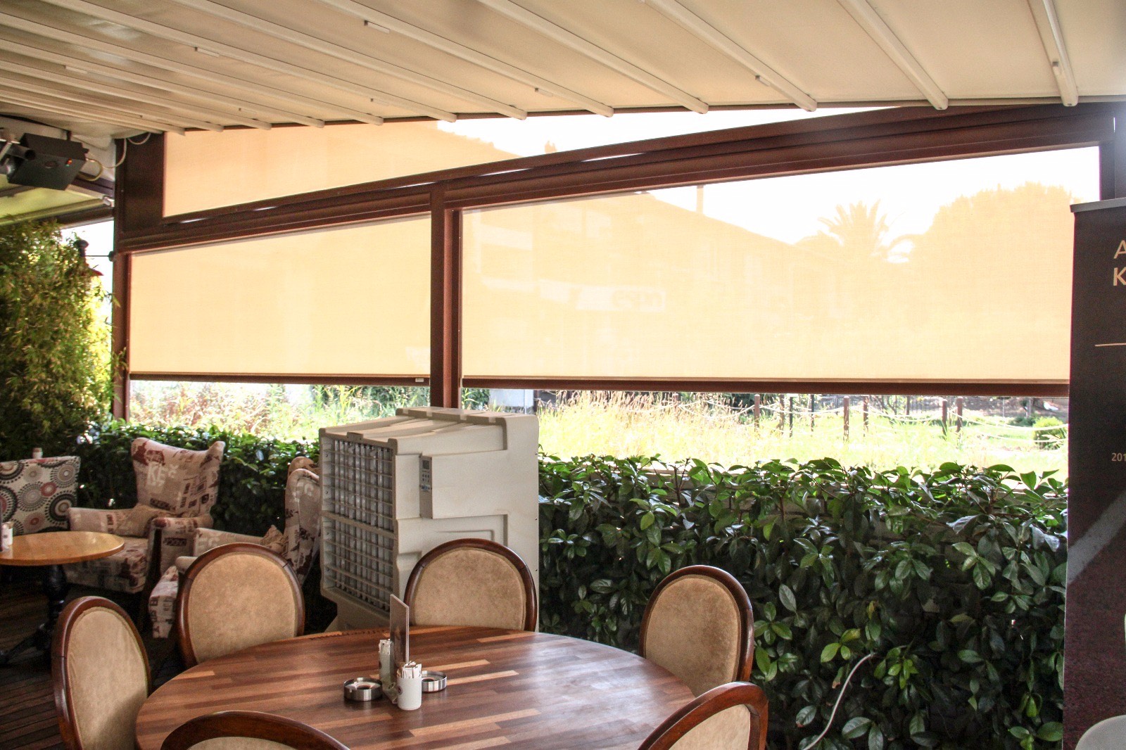 Cafe Restoran Perde modelleri Ankara