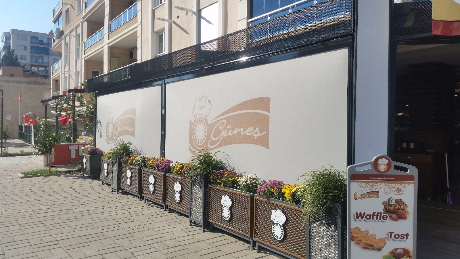 Cafe Restoran Perde modelleri Ankara