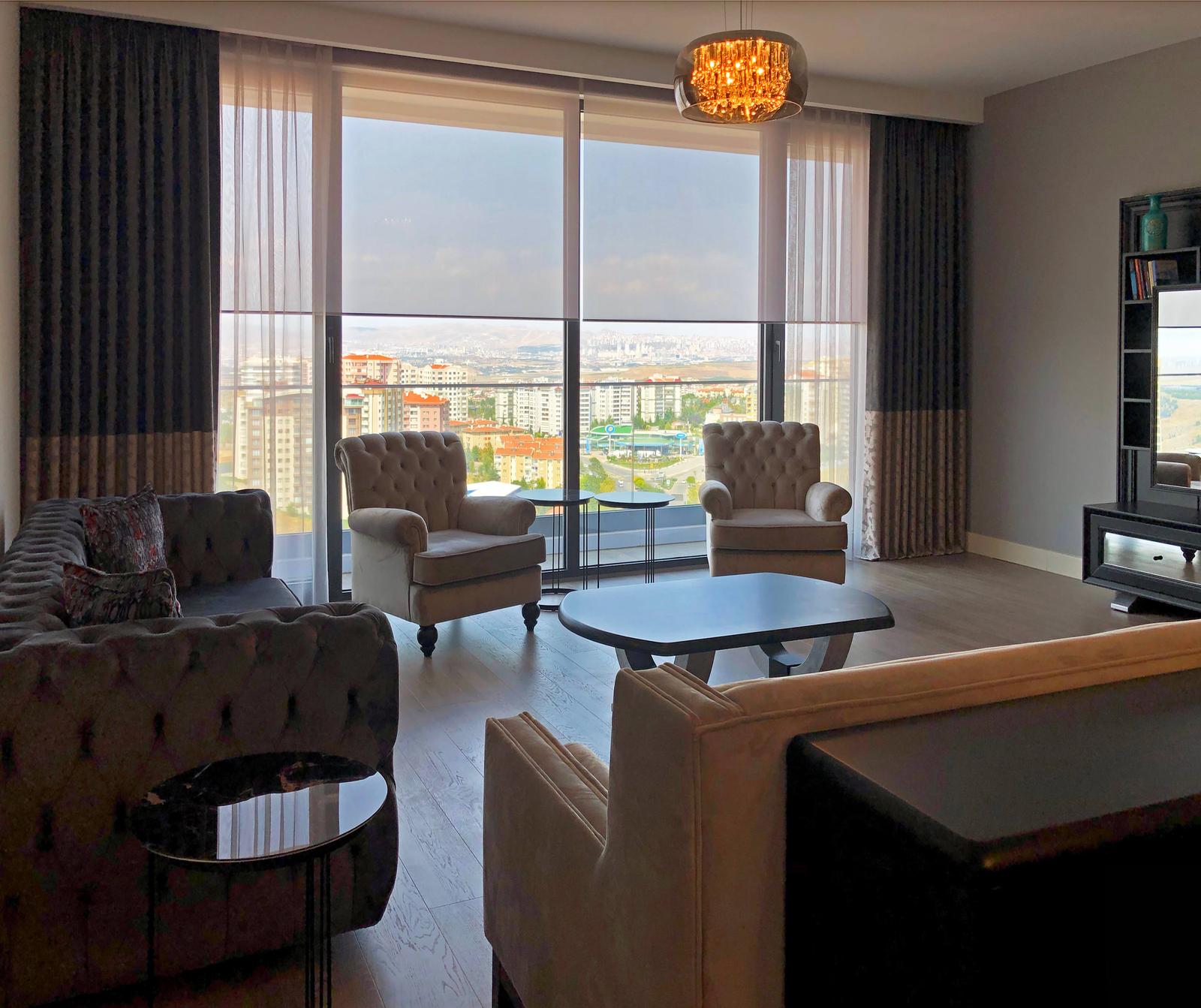 Modern perde modelleri Ankara