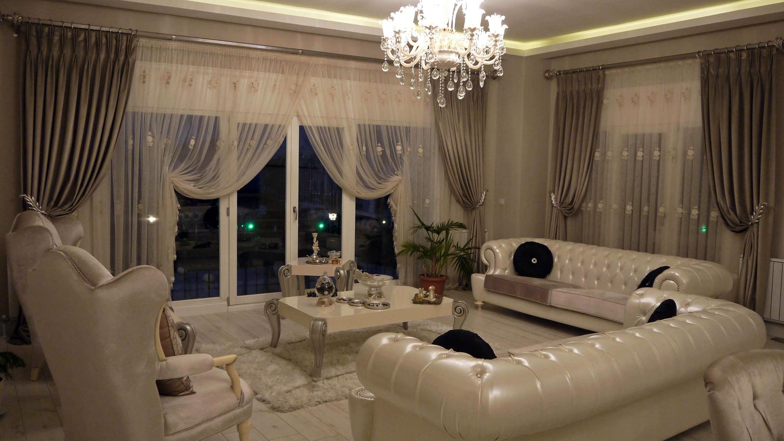 Rustikli perde modelleri Ankara